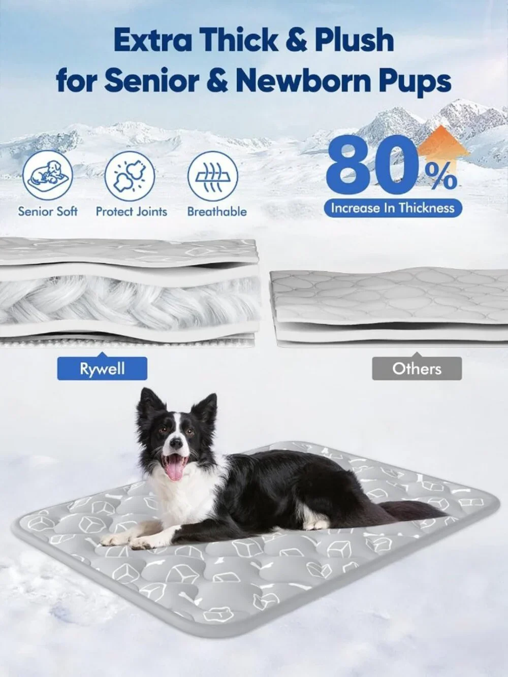 Extra Large Dog Cooling Mat 44